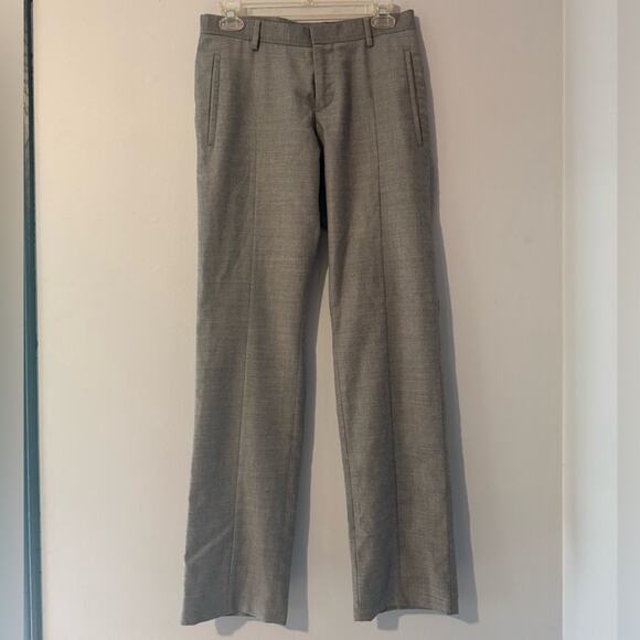 Jil Sanders wool/cashmere blend gray trousers size 46 = US L - Picture 1 of 7